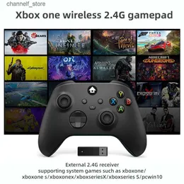 Controller di gioco Joystick Gamepad Xboxone con ricevitore 2.4G e supporto doppio motore compatibile con Xbox Series X/S/pc/win10Y240322