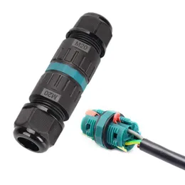 2024 IP68 I/T Shape Waterproof Connector 2/3/5 Pin Wire Connectors Quick Screw Connect Push-in Terminals Electric Junction Box DIY GO