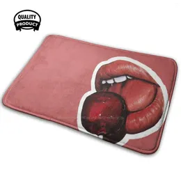 Carpets Lollipop 3D Household Goods Mat Rug Carpet Cushion Mouth Cherry Sapphic