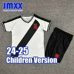 JMXX 24-25 Vasco Da Gama Çocuk Futbol Formaları Kit Çocuk Üniformaları Jersey Futbol Gömlek 2024 2025 Top ve Şort Çocuk Versiyonu