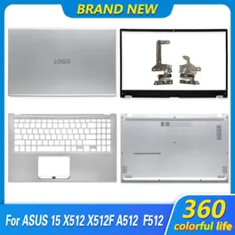 Para asus vivobook 15 x512 x512f a512 a512f f512 f512d portátil habitação lcd capa traseira moldura frontal apoio para as mãos inferior caso 240307