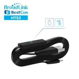 Kontroll Broadlink Temperatur och luftfuktighet Fjärrsensor Tillbehör USB -kabel HTS2 fungerar med RM4 Pro eller RM4 Mini Smart Remote Controller