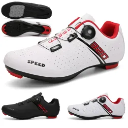 Обувь новые мужчины езды на велосипеде обувь Mtb Crossing Bicycle Sports Shoes Outdoor Ladies Spd Scooter Shooter Racing Shoelace Lock Road