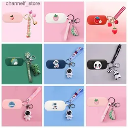 Earphone -tillbehör för Samsung Galaxy Buds / Buds + / Buds Plus Case Cartoon / Cute Animal Silicone Bluetooth Earpon Cover Case Fundasy240322