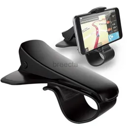 Cell Phone Mounts Holders Car Phone Holder Mount Stand Holder For Cell Phone In Car GPS Display Dashboard Bracket For Iphone Samsung 240322