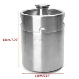 Bar Tools Homebrew Growler Mini Keg Stainless Steel Beer Home Brewing Making Bar Tool 240322