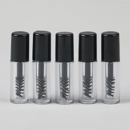 Garrafas de armazenamento 5pcs 3ml rímel vazio com wand recarregável tubo diy cílio creme recipiente garrafa líquida