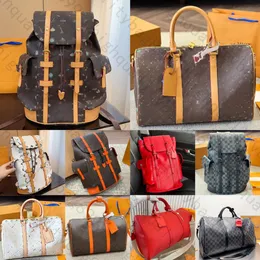 Ny het designväska resväska ryggsäck med samma samling män och kvinnor stilfull ryggsäck klassiska gamla blommor blixtlås öppna och nära duk läder ryggsäck