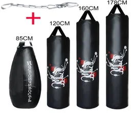 85120160cm Sacco di sabbia Sacco da boxe vuoto Kick Boxing Bag Sport indoor Allenamento Muai Thai mma T1912305536927