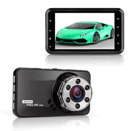 CAR DVR CAR DVRS 3,0 tum DVR Dual Lens IPS SN HD 1080p Camera Recorder Video Registrator Carcam Dash Cam Vehiclet638Add Drop Delivery Otolw