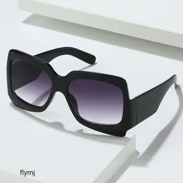 2 PCS Fashion Luxury Designer 23 نظارة شمسية جديدة من نفس النمط y2k توجيه الموضة على الإنترنت المشاهير نفس النظارات الشمسية