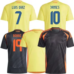 2023 2024 2025 Kolombiya James Futbol Formaları Falcao Borre Luis Diaz Cuadrado D.Sanchez Cordoba J.Lerma L.sinisterra Borja Milli Takımı 24 25 Futbol Erkekleri Gömlek Gömlek