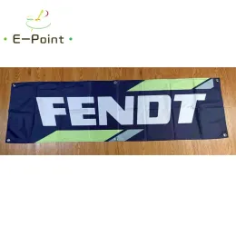 Accessori 130GSM 150D Materiale Germania Fendt Tractors Banner 1,5 piedi * 5 piedi (45 * 150 cm) Dimensioni per bandiera domestica Decorazione per interni ed esterni yhx032