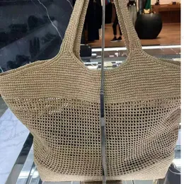 Shoulder Bags Cross Body Net Red Paper Grass Woven Bag Portable High Capacity 3D Flower Tote Bag Woven Bag Single Shoulder Womens Bag Beach Bag