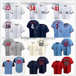 Stitched 2024 Baseball Jerseys 27 Ryan Jeffers 8 Christian Vazquez 47 Edouard Julien 82 Austin Martin 30 Carlos Santana 87 Severino 50 Willi Castro 19 Alex Kirilloff