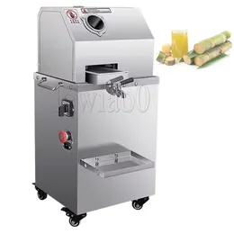 Stainless Steel 750W Commercial Sugarcane Juice Machine Squeezer Sugarcane Juicer