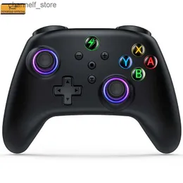 Spelkontroller Joysticks DinoFire Wireless Controller för Nintendo Switch OLEDLITE PRO GAMEPAD 1000MAH RECHAREGABEABELT BATTERY Programmerbar Turbo Functiony240