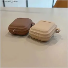 Acessórios de fone de ouvido estilo simples e suave para AirPods 1 2 Pro Capa de fone de ouvido Bluetooth de 3ª geração Capa macia de silicone protetora CaseY240322