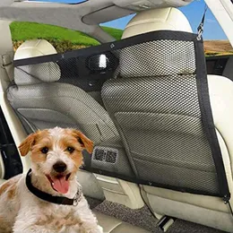 Car Organizer Practical Pet Dog Rear Seat Protection Net Separation Fence Safety Barrier Mesh Travel Isolation Fit Any Vehicle