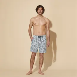 VILEBRE MÄNSKORTER Bermuda Pantaloncini Boardshorts Män Simmar Shorts Tortues Multicolores Trunks Mens Surfwear Bermudas Beach Short Turtles Summer 89845