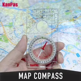 Compass Kanpas Militär kompass /utomhus navigationskompa för vandring, ryggsäck /kartteckning kompass /orienteringskolekompass