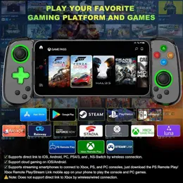 Kontrolery gier joysticks D7 Gamepad Schempustable Game Controller obsługuje sześć osi Android Telefon Bluetooth Wireless GameController obsługuje Switchpcios Y2403