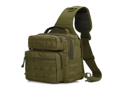 Taktisk ryggsäck Militär armé Molle nylon axelväska utomhuspåse klättring vandring camping jakt vattentät bröst baga264z4677075