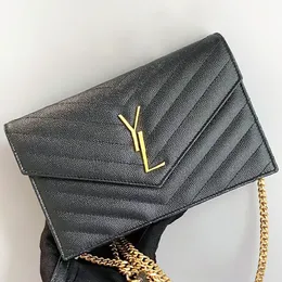 Damen-Designertasche, klassische Klappe, Clutch, Umhängetasche, Woc-Umschlagtaschen, Geldbörsen, Herren, luxuriöse gesteppte Ledertasche, Umhängetasche, Damenhandtaschen, Messenger-Make-up-Taschen, Riemen