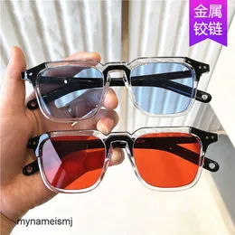 2 Stück Mode Luxus Designer Quadratmeter Nagel Sonnenbrille Ozean Stück 2020 neue Mode 3327 Sonnenbrille Trendrahmen transparente Gläser