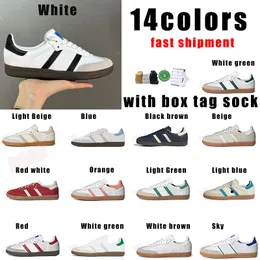 2024 novo recém-lançado Vegan Black Bonners Mens Blue Beige Sneakers Trainers Designer sapatos OG White Core Black White Gum sneaker