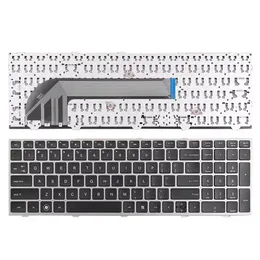 Новая клавиатура для ноутбука с рамкой для серии HP ProBook 4540s 4540 4545s, совместимая с номером детали 702237-001 683491-001 701485-0