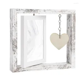 Frames Rotating Picture Frame Double Side Po Elegant For 4x6 Inch Tabletop 2-SidePicture