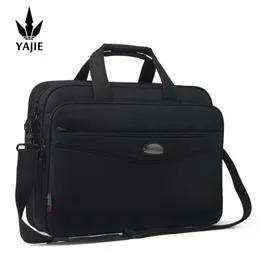 Large Capacity Briefcase Bag Men Business 156 Laptop Shoulder Bags Canvas Handbags Notebook 240308