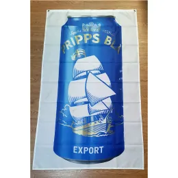 액세서리 PRIPPS BLAA 맥주 깃발 3ft*5 피트 (90*150cm) 크기 홈 플래그 배너 실내 야외 장식 BER125를위한 크리스마스 장식