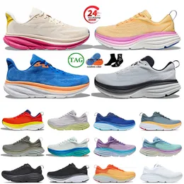 Womens Running Shoe One One Bondi 8 Clifton 9 Wide Mens Treinadores Pessoas Livres Carbono Triplo Preto Branco Nuvem Caminhada Sapatos Ao Ar Livre Atlético Dhgate Sapatilhas Esportes