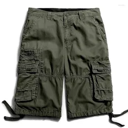 Men's Shorts Pure Cotton Excellent Quality Summer Korte Broek Loose Plus Size Cargo-shorts-men