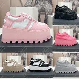 designer casual skor plattform muffin färg matchande loafers klackar sneakers womens modeparty tränare företag sneaker sandaler storlek 35-40