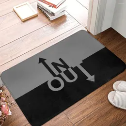 Carpets Non-slip Doormat In Or Out Bath Kitchen Mat Welcome Carpet Flannel Modern Decor