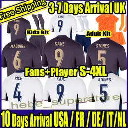 S-4XL 24 25 إنجلترا يورو كأس كرة القدم قمصان Kane Sterling Grealish Rashford Mount Bellingham Saka Treippier National Football Men Kids Kits Full Kits