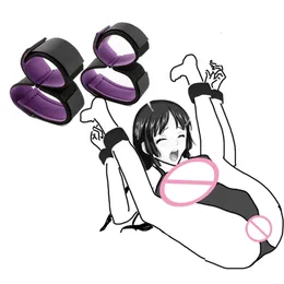 Bdsm Bondage Vibrators Restraint Fetish Slave Handcuffs Ankle Cuffs Adult Erotic Sex Toys For Women Couples Games No Vibrators For Women 2024