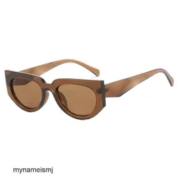 2 PCS الموضة مصممة فاخرة نظارة شمسية شارع أزياء الهيب هوب النظارات الشمسية الحماية من أشعة الشمس شاطئ مضاد للأشعة فوق البنفسجية المد