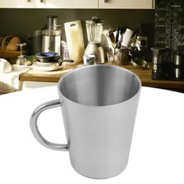 Mugs Brand Coffee Mug Dinnerware Wine With Handle 300ML Beer Cup Cold Drinks Double Layer Serving Dishes