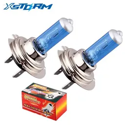 Inne światła samochodowe 2PCS H7 H1 Super jasna biała mgła halogenowa 55W Reflektor samochodowy 55 W Parking Light 100W halogen 12VL204