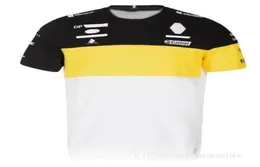 F1 2020 poliéster de secagem rápida camiseta de manga curta camiseta esportiva em torno do pescoço terno de equipe de corrida de rendição rápida secagem rápida 8677346