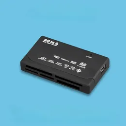 하나의 카드 독자 USB 2.0 SD 카드 리더 어댑터 지원 TF CF SD Mini SD SDHC MMC MS XD