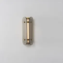 Lâmpada de parede Nordice Vintage Cristal Lampes Suspensos Corda Bola de Vidro Quarto Cabeceira Sala de Jantar