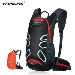 Bags Wanderwanderrucksack, Frauen Männer Fahrradhyklierung Rucksack Outdoor Sportbergsteiger klettern wasserdicht mit Regenabdeckung