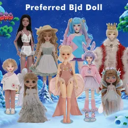 Кукла FantasyAngel BJD 26 см 40 см Miyn Heardind Sumul Isabella Viki Sylva, полный набор, нежный подарок ручной работы, шарнирный 240307