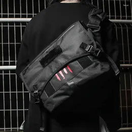 Bag Black Boy Large Capacity Laptop Messenger Men Crossbody Shoulder Bags Teenager School Bolso De Patineta Bicicleta