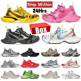with box shoes 3XL Designer Shoes Men Women Tripler Black Sliver Beige White Gym Red Grey Sneakers Fashion Luxury Plateforme ancien Casual Big Size Trainers dhgate